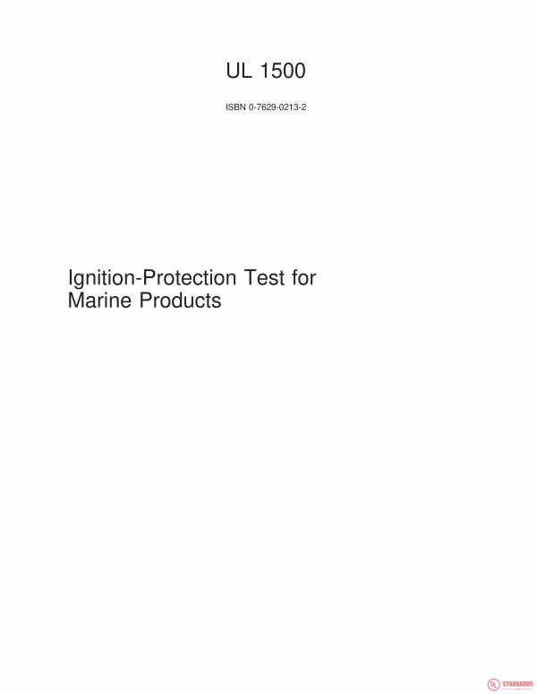 UL 1500 PDF UL 1500 PDF